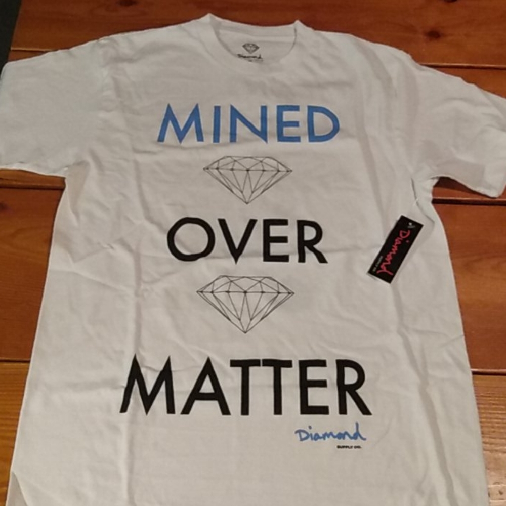 Diamond Supply Co. "MINED OVER MATTER " Tee M